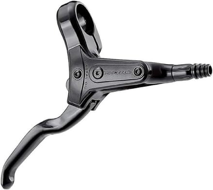Remgreep Links - Remhendel Fiets - Fietsen Onderhoud - Aluminium Constructie - 83 mm Hartafstand - Zwart