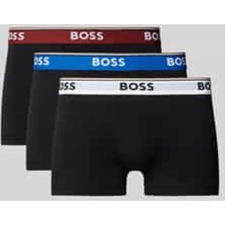 Boxershort met elastische band met logo in een set van 3 stuks