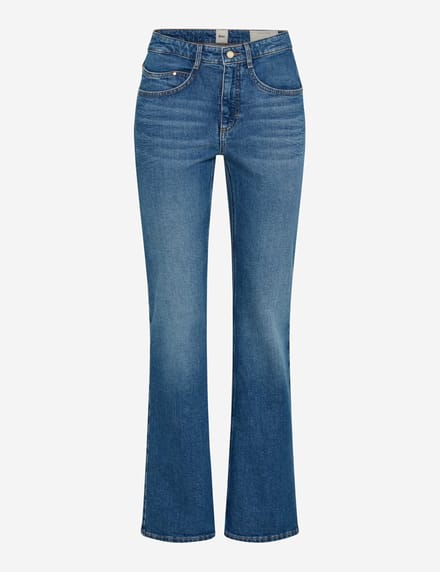 Brax Dames Jeans  Style MARY USED REGULAR BLUE, denim blauw regular, maat 44
