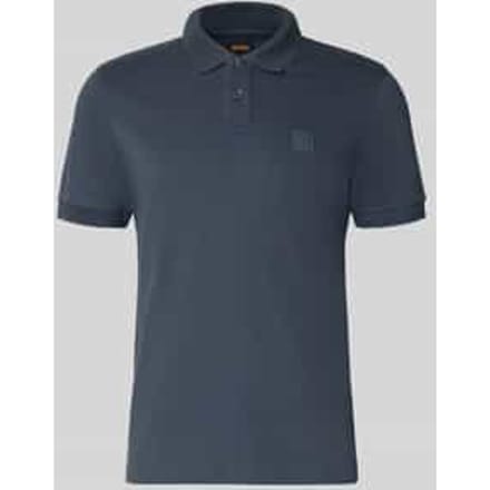 Regular fit poloshirt van katoenmix model 'Passenger'