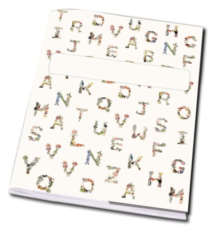 Schrift A5 - Art Alphabet - Joëlle Wehkamp - Rijksmuseum Amsterdam