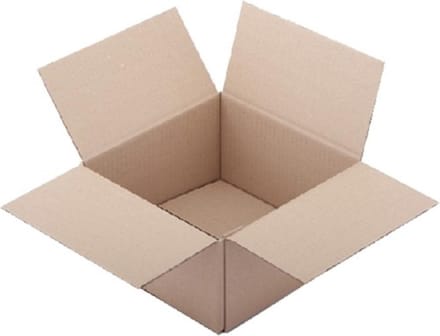Verzenddoos IEZZY 200x150x100mm enkelgolf bruin - 25 stuks