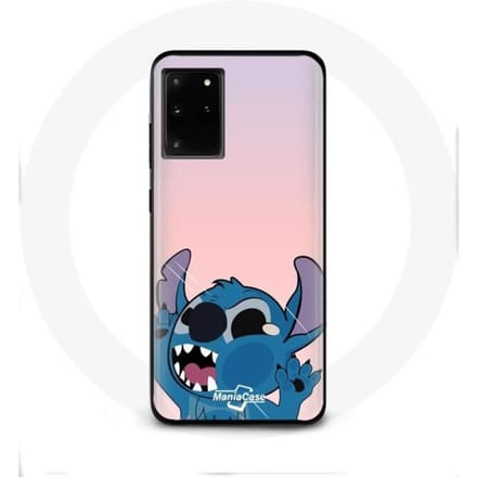 Hoesje - Samsung - Galaxy S11 Plus - Flexibel - Roze - Stitch Patroon