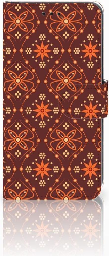 Xiaomi Mi A2 Lite Telefoon Hoesje Batik Brown