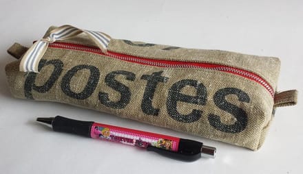 Toetie & Zo Handgemaakte Etui PTT Post, roletui, pennenzak, makeuptas