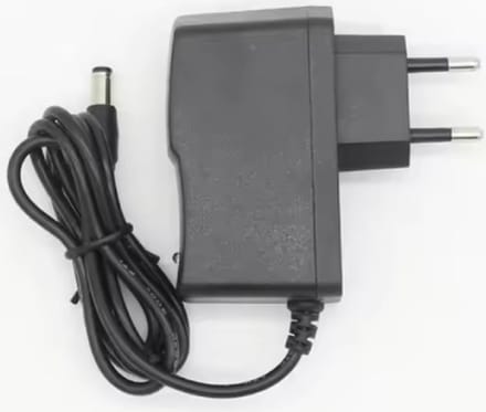 Jumalu 12V 1A Voedingsadapter – 12W AC/DC Adapter – 5,5 x 2,1 mm DC Plug – voor CCTV Camera, LED Strip, Router & Elektronica – Zwart