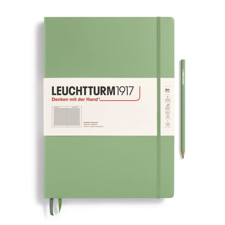 Leuchtturm1917 A4+ Master Classic Squared / Geruit Sage