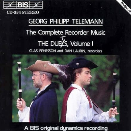 Clas Pehrsson & Dan Laurin - Telemann: The Complete Recorder Duets Vol.1 (CD)