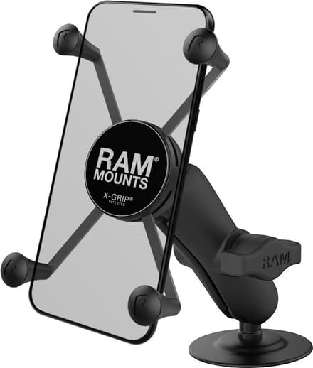 Zelfklevende X-Grip Smartphone mount