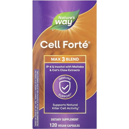 Nature'S Way, Cell Forté Max3, 120 Plantaardige Capsules