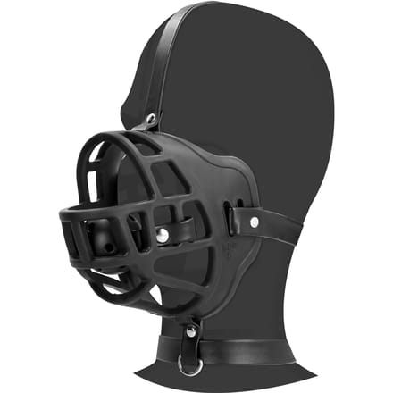Muilezel met Verwijderbare Ball Gag - Zwart
