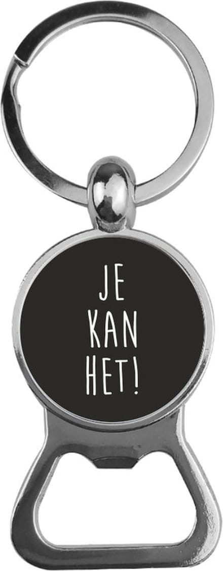 Bieropener Glas -  Je Kan Het