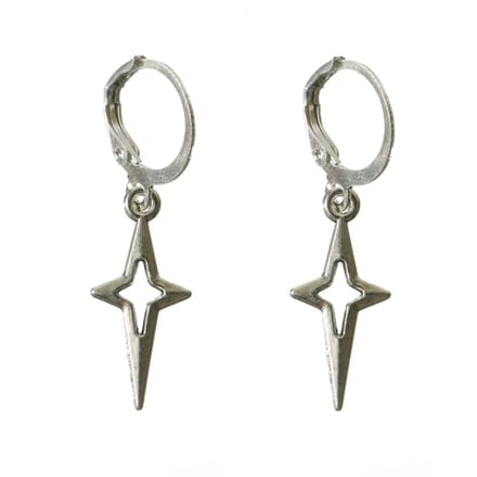 oorbellen sparkle zilver kleurig