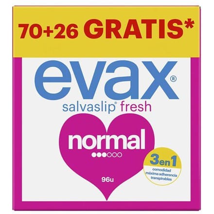 Protège-slips EVAX SALVA-SLIP normal 96 u