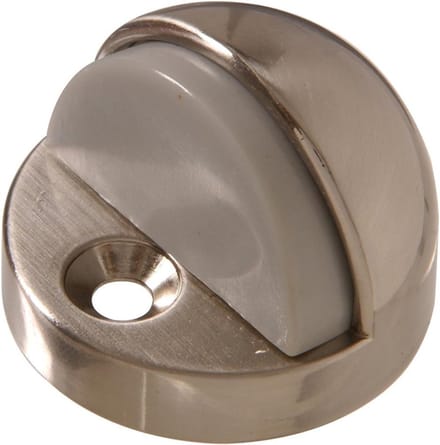 Deurstopper - Vloerstop - Muren Beschermen - Hoge Koepel Design - 1 Pack - Satijn Nikkel