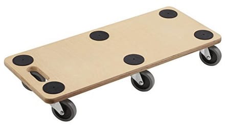 Transportroller 680 x 290 mm - 300 kg draagkracht - Meubelroller en transporthulp voor verhuizing