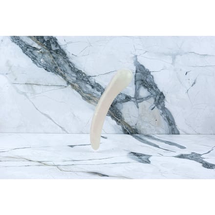 Rose Quartz Dildo Isabella - Tenderness and Intimacy for Yoni Massage