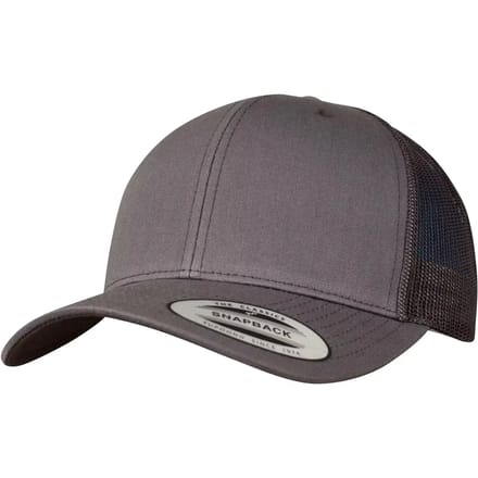 Flexfit - Retro Trucker darkgrey one size Trucker pet - Grijs