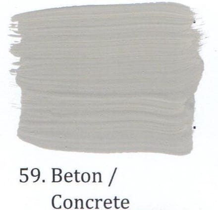 Krijtverf 2,5 ltr 59- Beton
