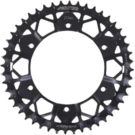 Motorfiets ergal anti-modder kroon Sunstar 49T