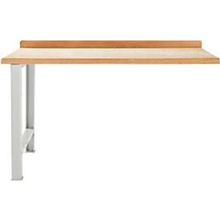 TOP-werkbank, aanbouweenheid, 1500 mm breed, lichtgrijs