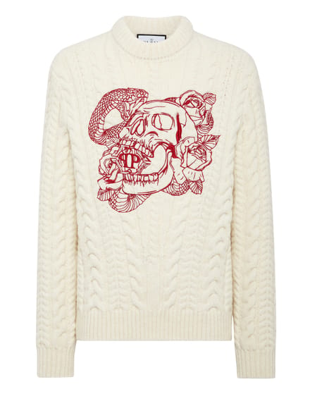 Pullover Ronde Hals Skull