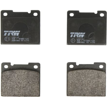 Remblokset TRW GDB1066, achter