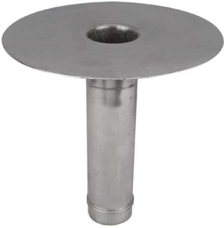 Hemelwaterafvoer – Ø80 mm Aansluiting – 300 x 80 x 400 mm – Platte Daken