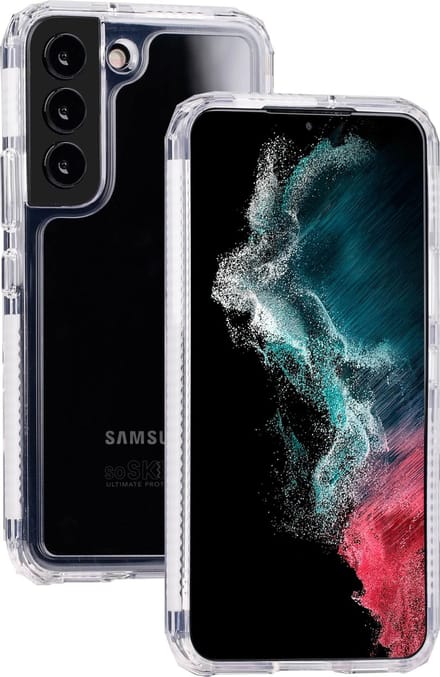 SoSkild Samsung Galaxy S21+ Absorb 2.0 Impact Case Transparent