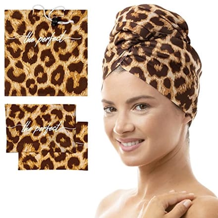 Krullend Haar Microvezel Plopping Handdoek Set - Antikroezende Haarverzorging voor Vrouwen