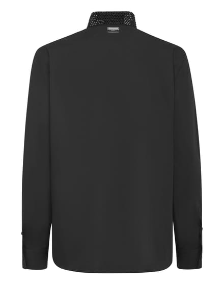 Plastron Strass Regular Shirt