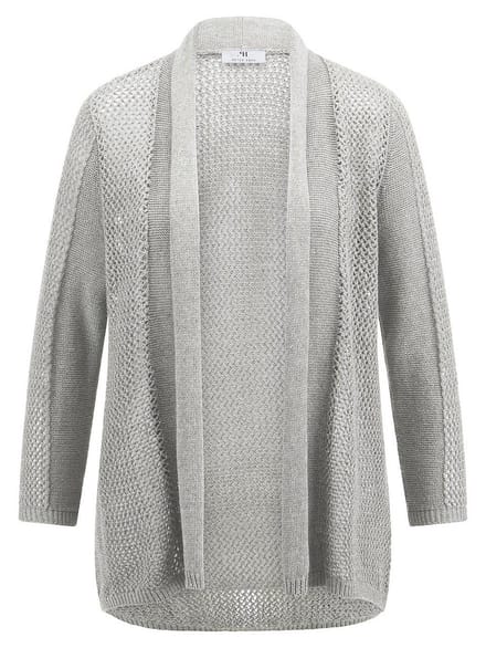Vest 3/4-mouwen Van Peter Hahn grijs