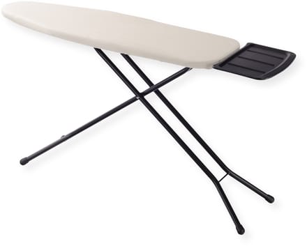 SensaHome Strijkplank – Inklapbare Strijktafel met Stoomunithouder – 125×45cm – Taupe
