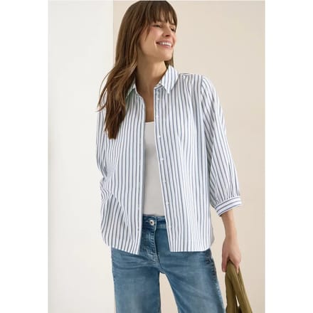 Blouse in seersucker kwaliteit