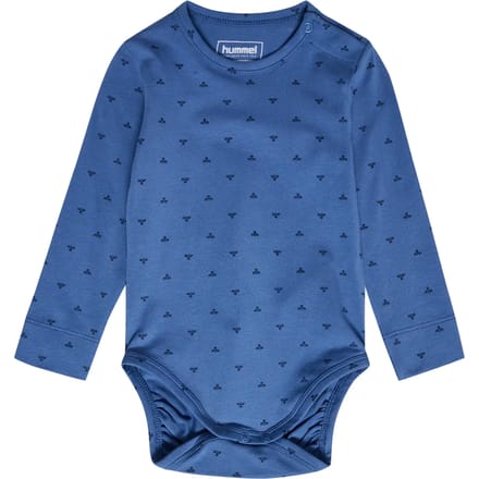 Baby romper met lange mouwen Hummel Mini AOP