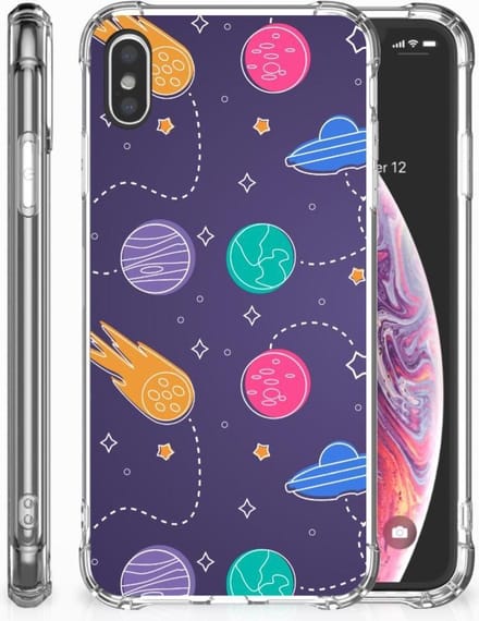 Apple iPhone Xs Max Anti Shock Bumper Case Space
