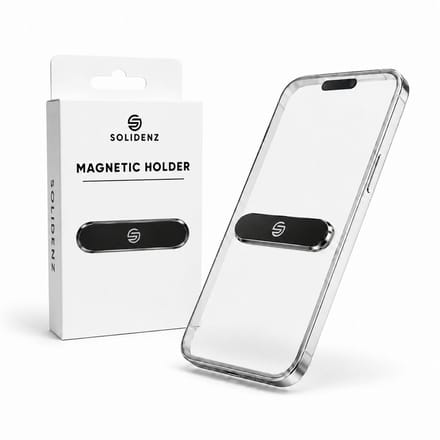 Solidenz Telefoonhouder Auto - Magnetisch voor Dashboard of Vlak Ondergrond - Universeel Gebruik - Autohouder Magnetisch