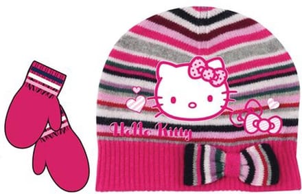 Hello Kitty Muts & Handschoenen - Maat 48