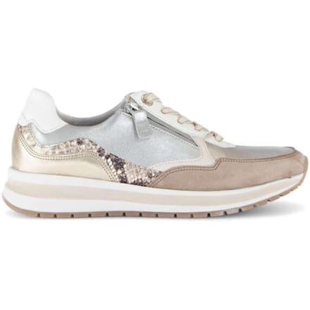 Gabor Sneakers beige Suede - Dames