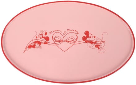 Disney Home Mickey & Minnie Serving Plate Valentine