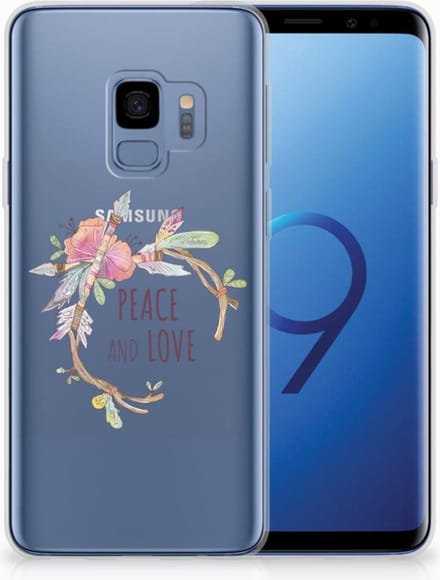 Samsung Galaxy S9 Telefoonhoesje met Naam Boho Text