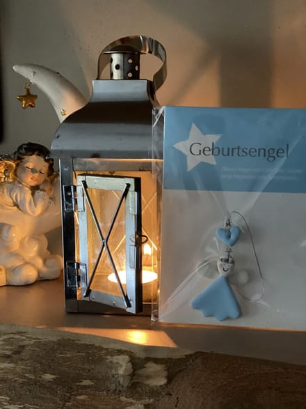 Geboorte - Engel - Blauw - Afscheid - Troost - Geschenk - Afscheid & Troost - AF-TG-727