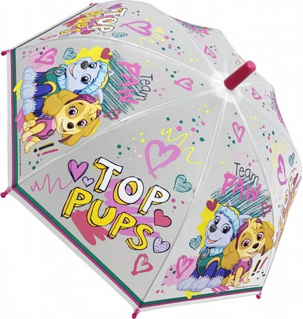 Nickelodeon Paraplu Paw Patrol meisjes 38 Cm Polyester roze
