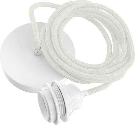 Lampfitting voor plafond - Wit - 1 fitting