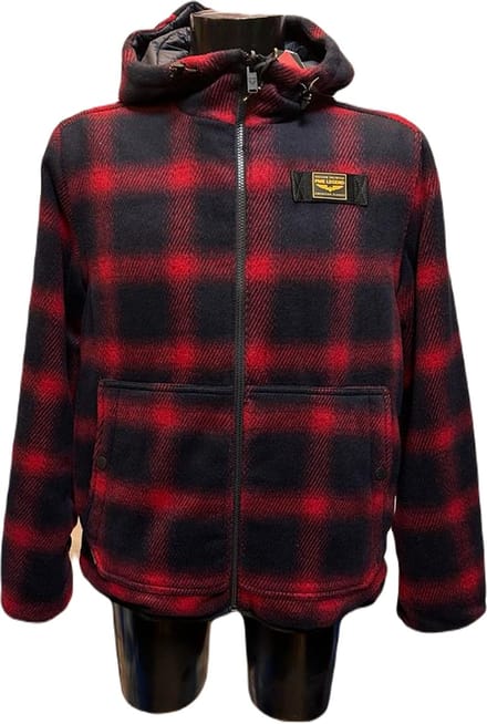 Pme - Legend - Winterjas - Rood/Blauw - Dubbelzijdig - Maat M