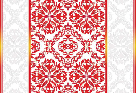 Fotobehang Abstract Pattern | XL - 208cm x 146cm | 130g/m2 Vlies