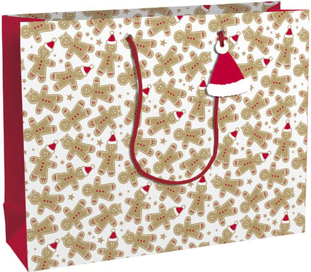 Clairefontaine Kerstcadeauzak 'Kruidkoek', middel