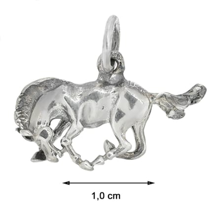 Blinx Jewels Zilveren Hanger Paard