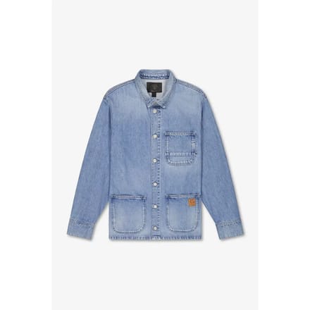 Overhemd Lange Mouw Le Temps des Cerises Denim overhemd van MAURI