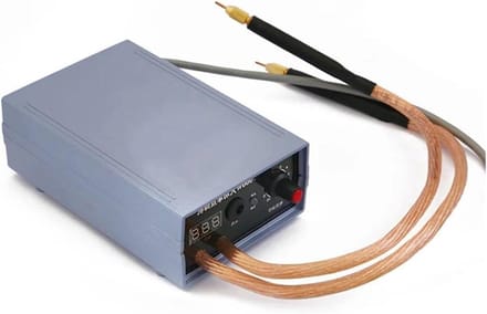 Mini Puntlasapparaat - Draagbare Lasmachine - Metaal Verbindingen - 5000W Hoog Vermogen - Compact Ontwerp - Zwart